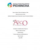 Cadena de Valor de la Empresa el Atico