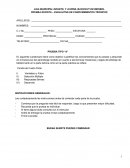 Examen teórico de baseball s/r