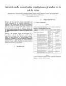 Identificando los métodos estadísticos aplicados en la red de valor