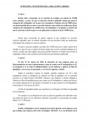 Supuestos: VIcisitudes de la relación laboral