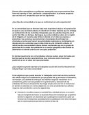 ¿Qué tipo de comunidad es la que se conformará en esta experiencia?