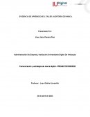 Evidencia Gerencia financiera