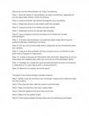 Manual de uso del Intercambiador de Tubos Concentricos