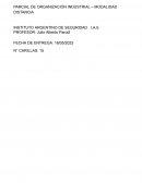 Parcial organización industrial