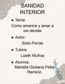 Como amarme y amar a los demás