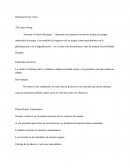 Declaración de visión. The Lego Group