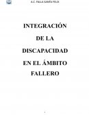 Integración de la discapacidad en el ámbito fallero