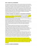 Arte y ciencia de la enfermería
