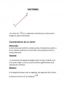 Vectores
