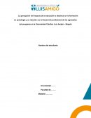 La percepción del impacto de la educación