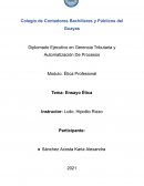 Ensayo Ética ¿Cómo vivir con sentido?
