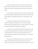 Origen de la tecnología