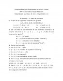 Matemática ejercicios de conjuntos