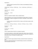 Explicación de experimentos con azufre