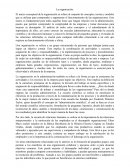 El marco conceptual de la organización