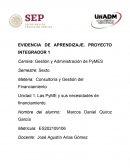 Las PyME y sus necesidades de financiamiento