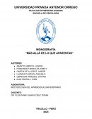 Más allá de lo que aparentan