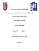 Laboratorio De Mecánica. Práctica 1 “Mediciones”