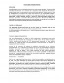 Teoría del envejecimiento