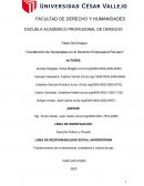 Constitución de Sociedades en el Derecho Empresarial Peruano