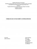 Fàrmacos que actùan sobre el sistema nervioso
