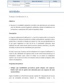 Otras Actuaciones en materia de prevencion Certificación S. A.