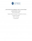 ¿Existen elementos de la personalidad que se deban a la naturaleza biológica específica del hombre o la mujer?