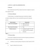 Aspectos administrativos