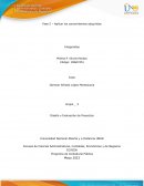 Diseño y Evaluación de Proyectos