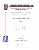 Producción de acetona
