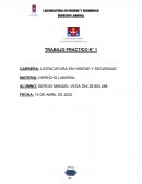 Trabajo práctico, derecho laboral