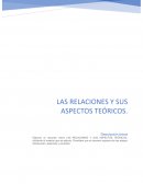 Las relaciones y sus aspectos teoricos