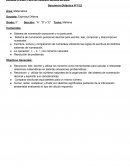 Secuencia didactica Matematica 4°