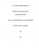 Taller: la financiación privada y la ciudad colombiana