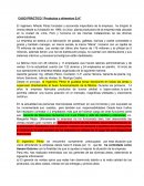 CASO PRÁCTICO “Productos y alimentos S.A”