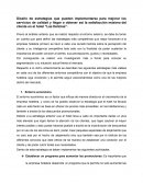 Estrategias hotel “Las Delicias”