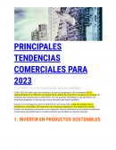 Principales tendencias comerciales para 2023