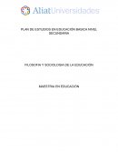 Plan de estudios en educación básica ,nivel secundaria