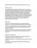 Compactación proctor estándar modificado tipo C