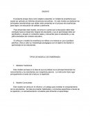 Tipos de modelo de enseñanza