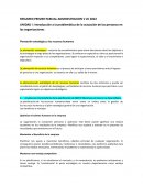 Planeación estratégica y los recursos humanos