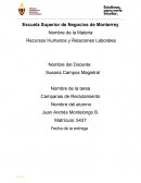 Recursos Humanos y Relaciones Laborales