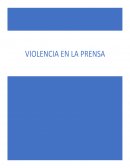 Violencia en la prensa