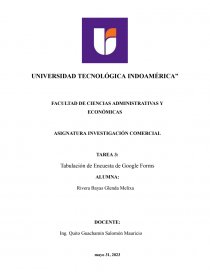 Tabulación de Google Forms. Página 1