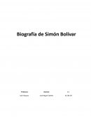 Biografia de Simón Bolivar