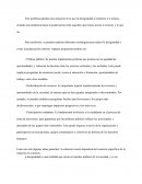 Causas profundas de la desigualdad