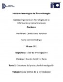 Estructura del protocolo de investigación