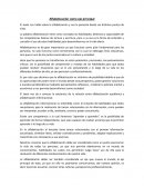 Alfabetización como eje principal