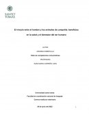 El beneficio del vinculo hombre-animal