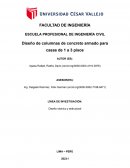 Diseño de columnas de concreto armado para casas de 1 a 3 pisos